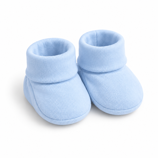 Babyschuhe – Hellblau – Produktvisualisierung