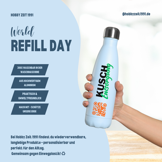 Trinkflasche personalisieren – Foto