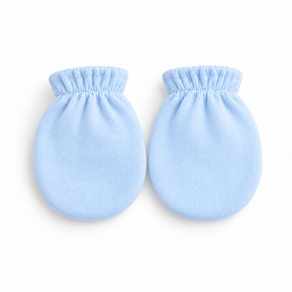 Baby-Handschuhe – Hellblau – Produktvisualisierung