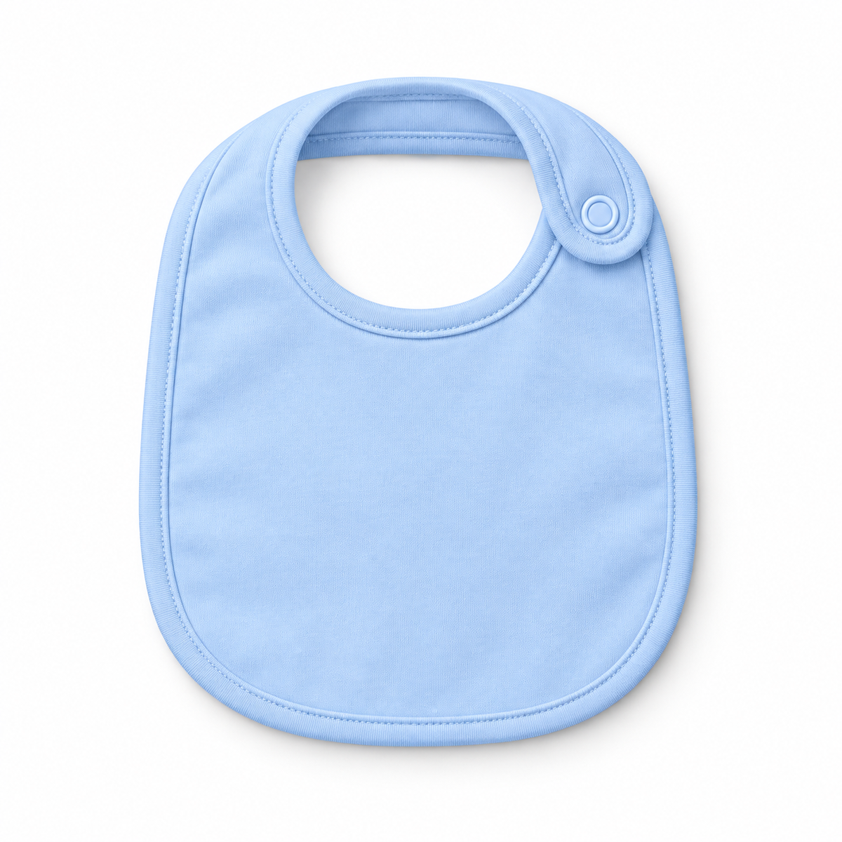 Baby-Lätzchen – Hellblau – Produktvisualisierung