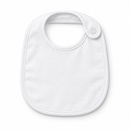Baby-Lätzchen – Weiß – Produktvisualisierung