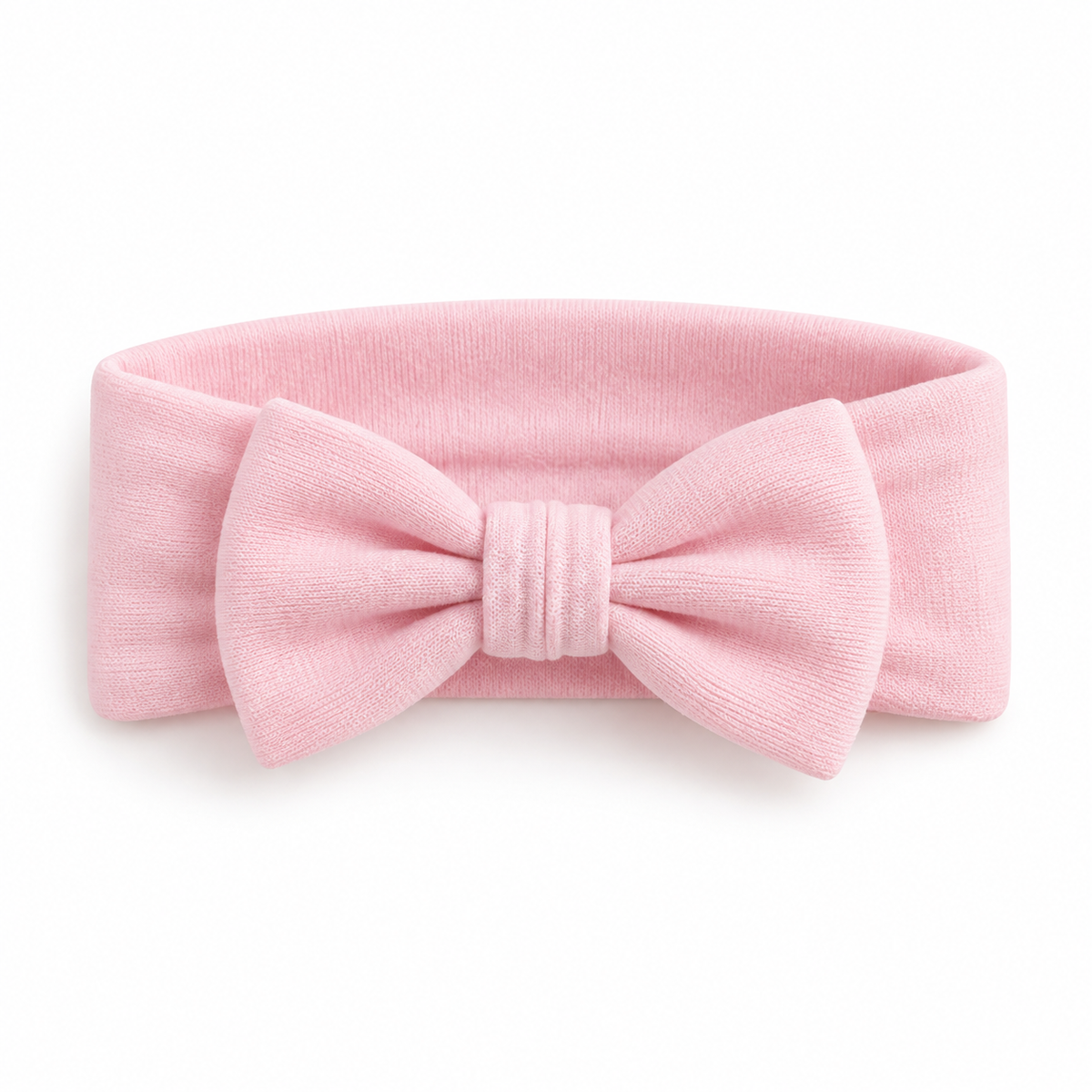 Baby-Stirnband mit Schleife – Rosa – Produktvisualisierung