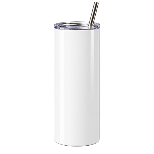 Edelstahl-Tumbler personalisieren – ca. 591 ml – Blanko ohne Logo und Motiv, transparenter Hintergrund – Produktvisualisierung