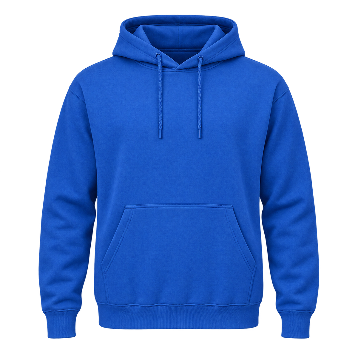 hoodie blau – Vorderseite
