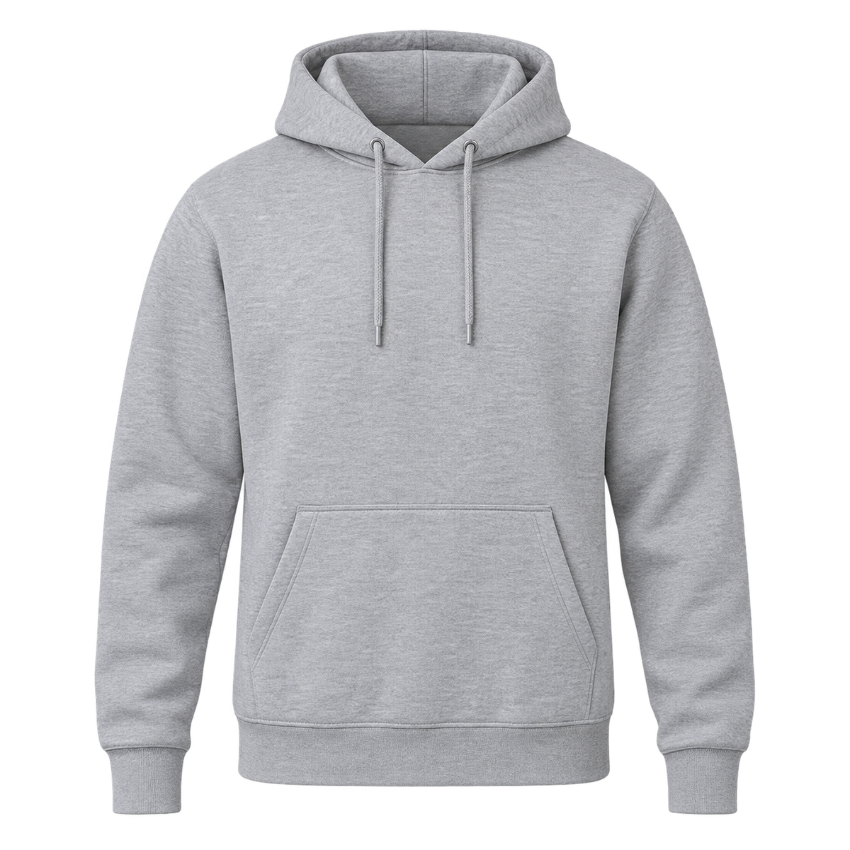 hoodie grau – Vorderseite