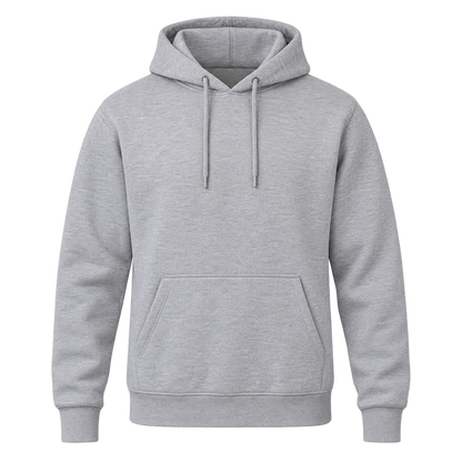hoodie grau – Vorderseite