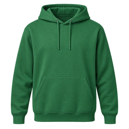 hoodie gruen – Vorderseite