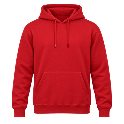 hoodie rot – Vorderseite