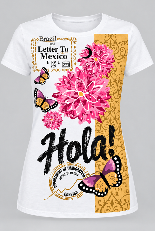 Letter To Mexico Hola! – Produktvisualisierung