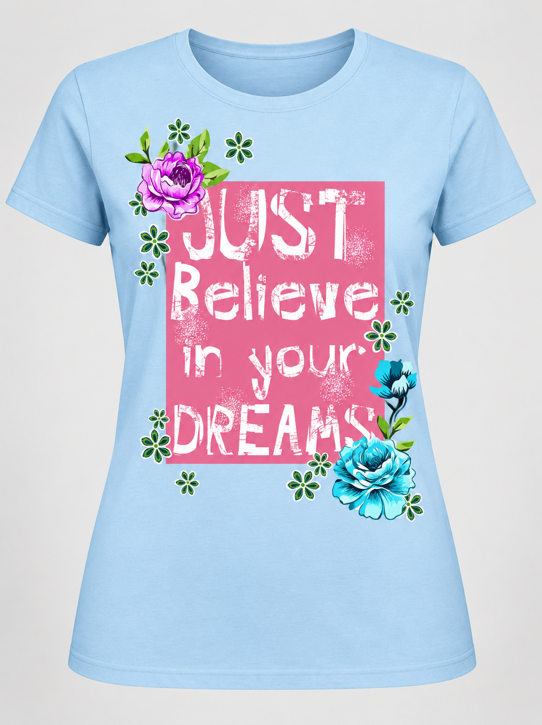 Just Believe In Your Dreams – Produktvisualisierung