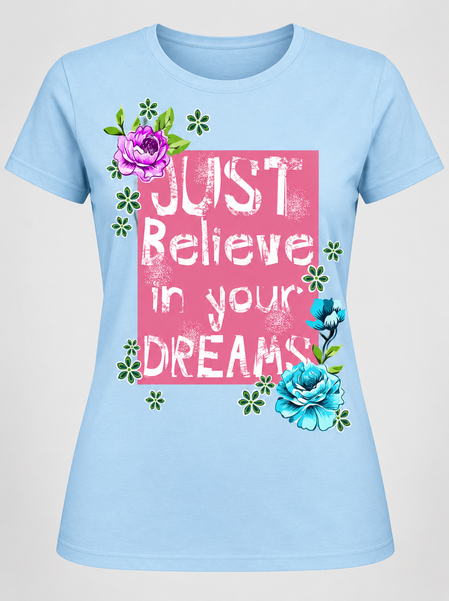 Just Believe In Your Dreams – Produktvisualisierung