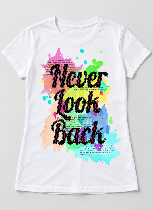 Never Look Back – Produktvisualisierung