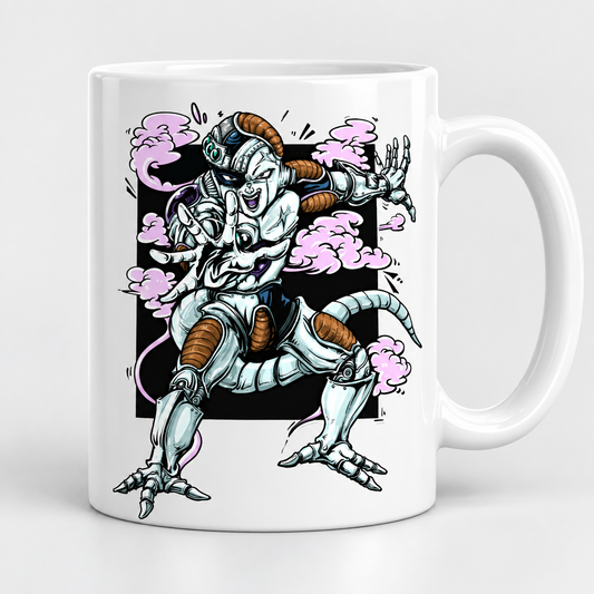 Keramiktasse – Mecha Freezer – Produktvisualisierung