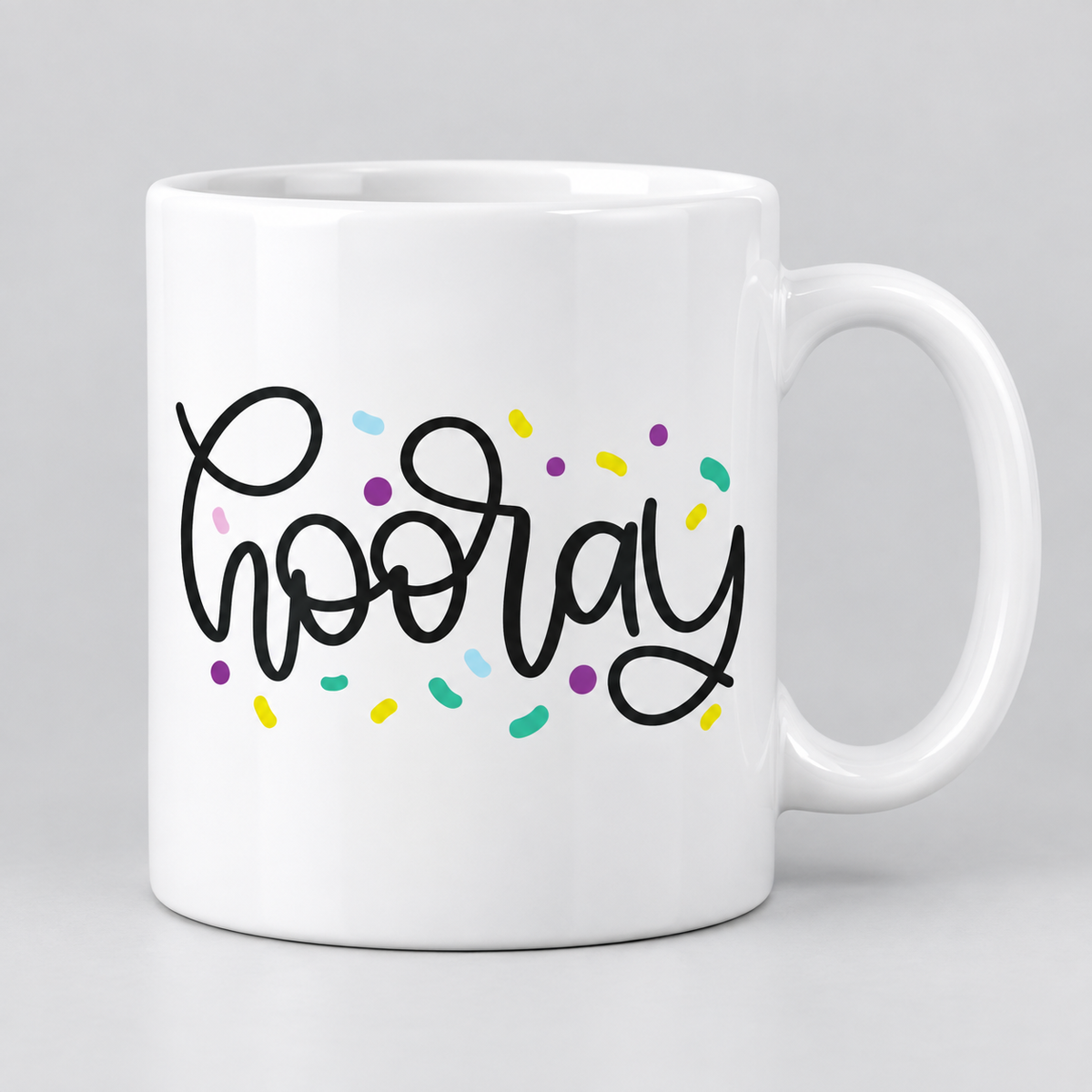 Keramiktasse – Hooray – Produktvisualisierung