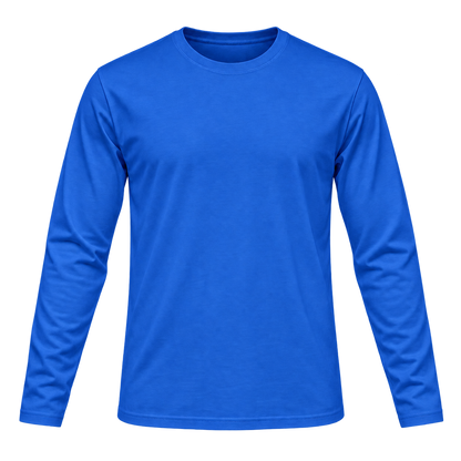 langarm front blau
