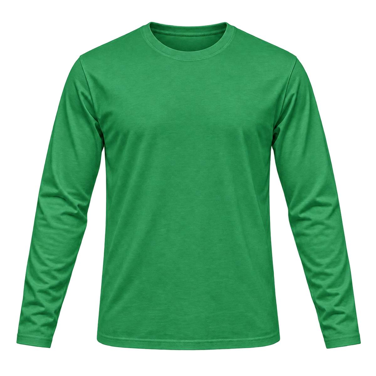 langarm front gruen