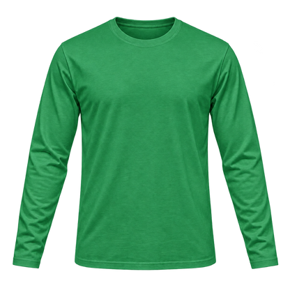 langarm front gruen