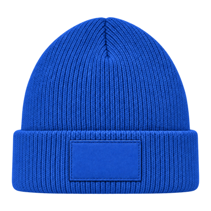 Mütze blau mit gleichfarbigem Patch
