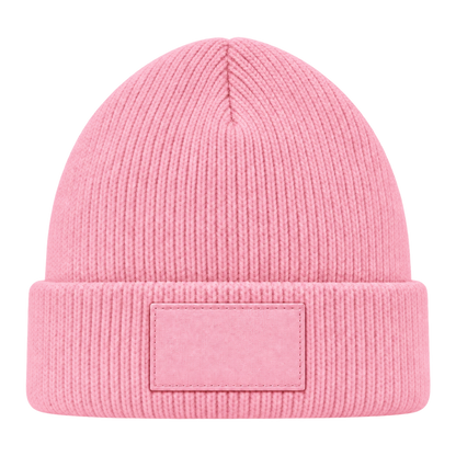 Mütze rosa mit gleichfarbigem Patch