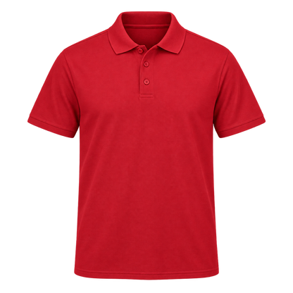 poloshirt rot – Vorderseite
