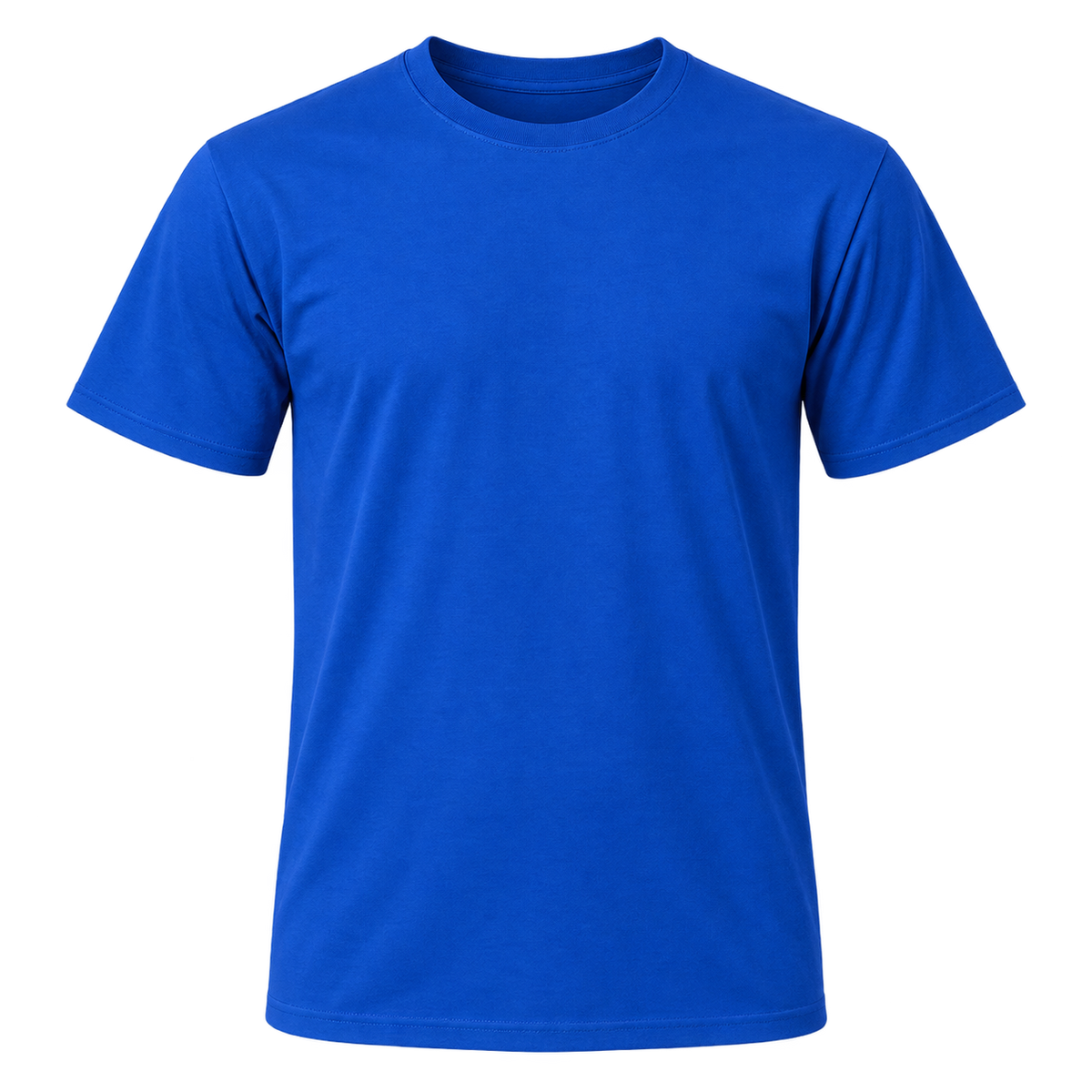 T-Shirt Blau – Vorderansicht