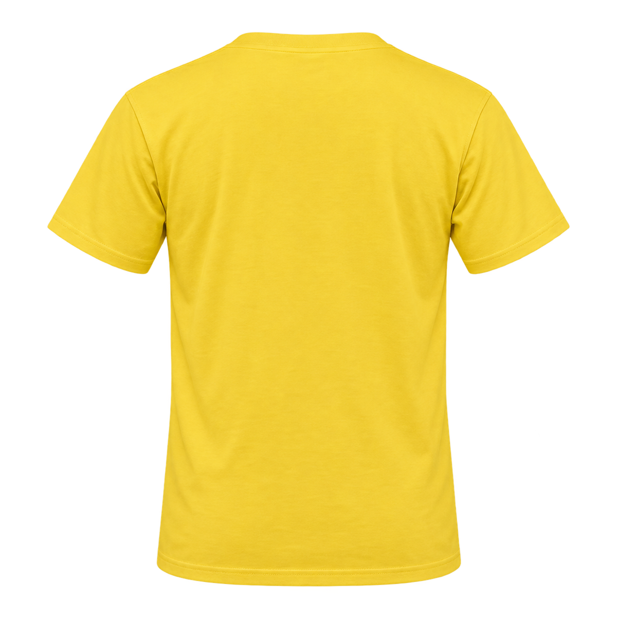 T-Shirt Rückseite gelb