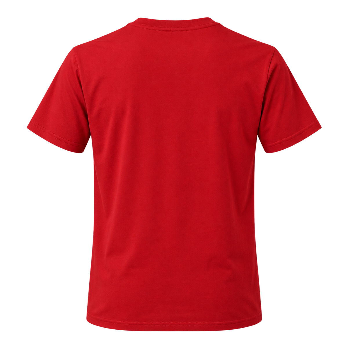 T-Shirt Rückseite rot