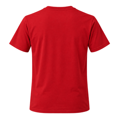 T-Shirt Rückseite rot