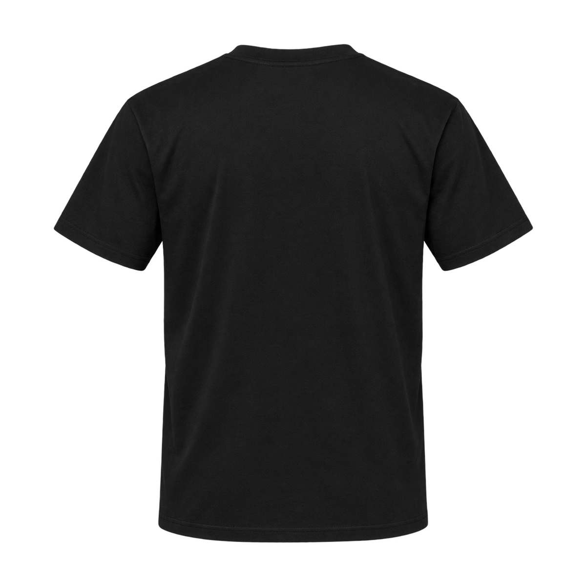 T-Shirt Rückseite schwarz