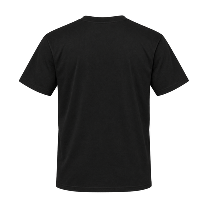 T-Shirt Rückseite schwarz
