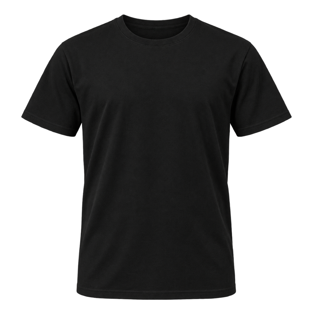 T-Shirt Schwarz – Vorderansicht