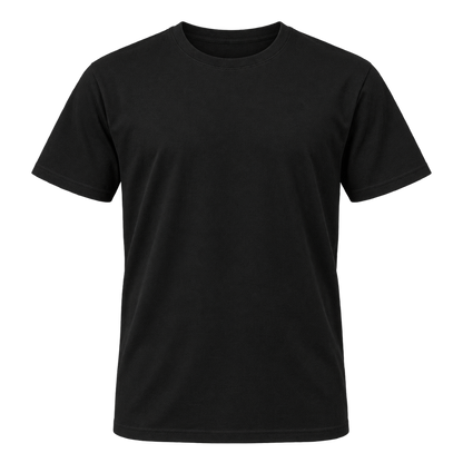 T-Shirt Schwarz – Vorderansicht