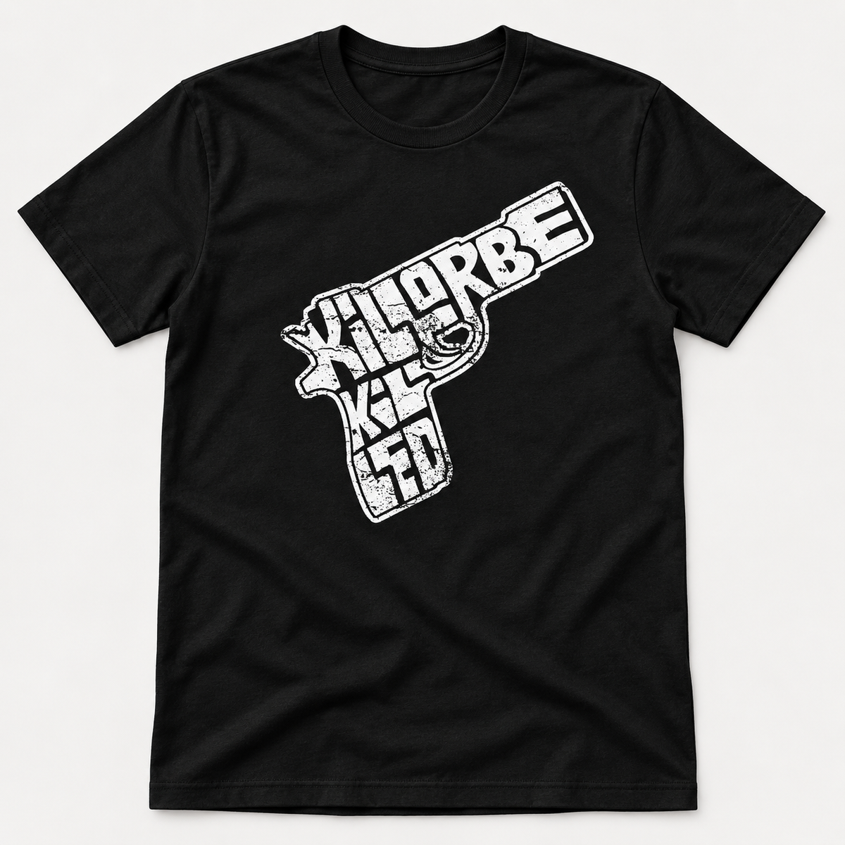 Kill Or Be Killed T-Shirt – Schwarz – Produktvisualisierung