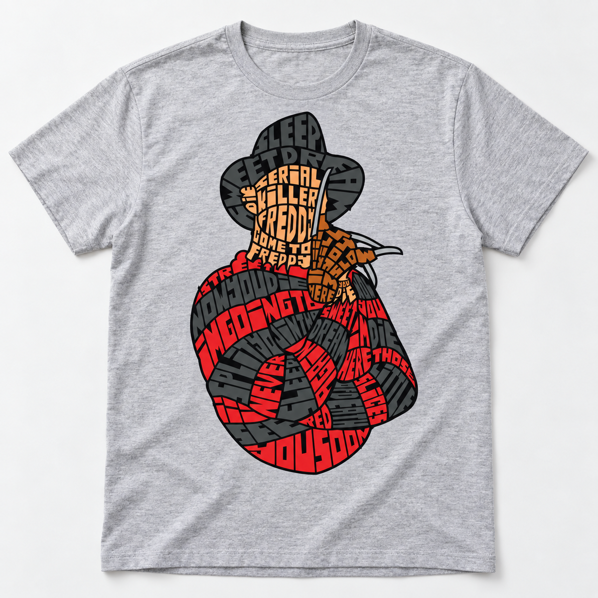 Sweet Dream T-Shirt – Grau – Produktvisualisierung