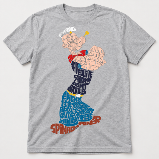 Sailorman T-Shirt – Grau – Produktvisualisierung